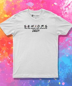 2024 The One Where They Graduate Seniors T Shirt