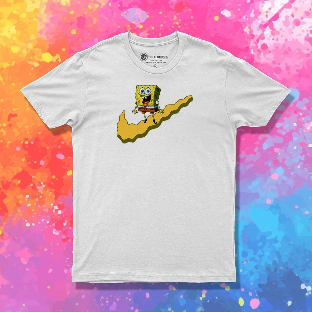 nike x spongebob tee