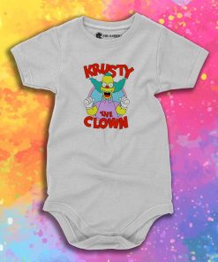 1994 Krusty The Clown The Simpsons Baby Onesie