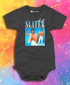 AC Slater Saved by the Bell Baby Onesie