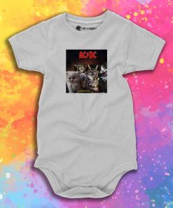 ACDC Cat Rock Band Highway To Hell Metal Baby Onesie