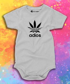 Adios Adidas Inspired Baby Onesie