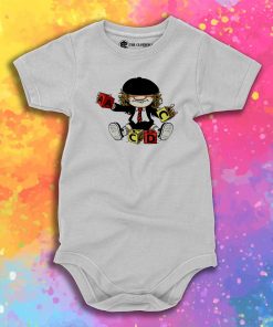 Angus Young Ugly ACDC Baby Onesie