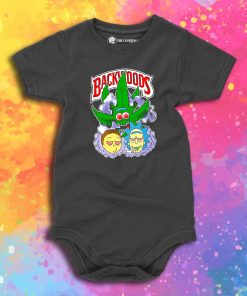 Backwoods Rick Morty Marijuana Vintage Baby Onesie