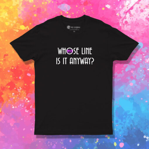 Whos Line Is It Anyways Retro Tv Show T Shirt 1.jpeg